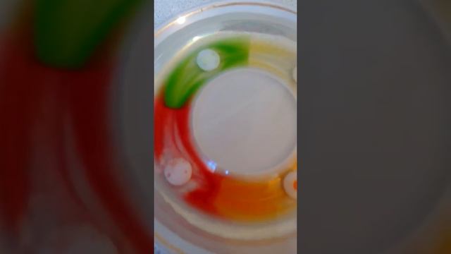 Skittles в воде:-