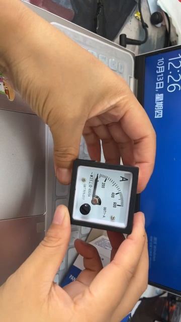 Pointer type AC ammeter 99T1 1A — 50A Analog Panel Ammeter Gauge Ampere Current Meter
