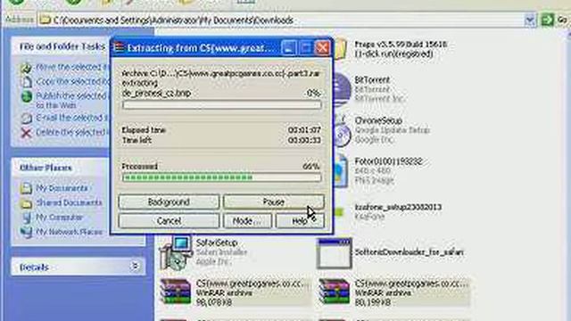 How To Extract Files Using WinRAR ! смотреть онлайн