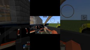 мы катаемся на машине в minecraft BMW
