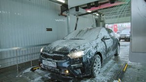 Новая роботизированная автомойка без щеток в Котельниках. Бесконтактная мойка на заправке BP