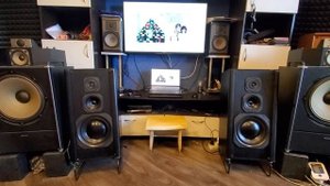 15 июля 2024 г. Мужикальная берлога Вахтанга :)) Акустика ART audio H 150.