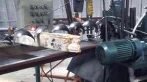 Видео работы станка для производства шнековой спирали