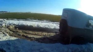 Зимняя покатушка ГАЗ 69, УАЗ 469  часть 3