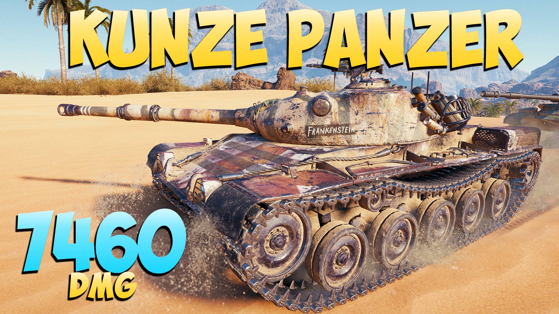 Kunze Panzer - 4 Фрагов 7.4K Урона - Стильный! - Мир Танков