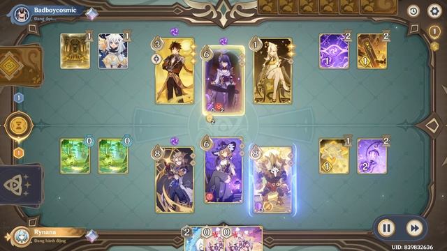 Albedo Lisa vs Zhongli Carry - TCG Genshin Impact смотреть онлайн