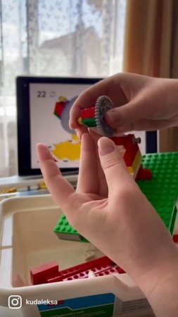 Как легко собрать торцовочную пилу из LEGO Education «Простые механизмы» 9689 👆🏻🔥