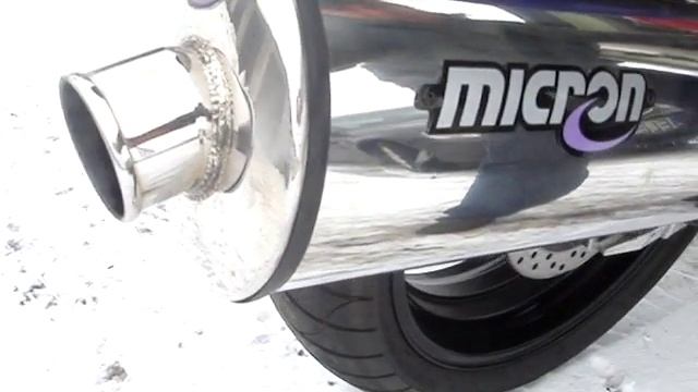 Micron w CBR 600 F4 bez dB killera