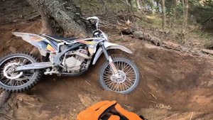 Эндуро прохват с Романом Курбатовым, на трассе Hard Trail 2024