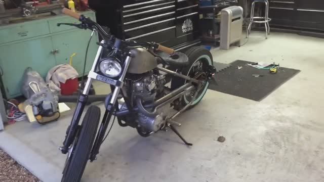 XS650 Bobber Build Project l Before and After and FIRST RIDE