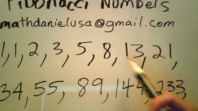 Introduction to Fibonacci numbers