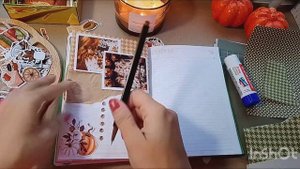 ASMR/АСМР оформление личного ежедневника| 3-4 неделя октября