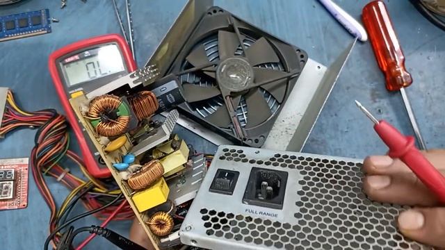 how to repair atx power supply & component testing wipro 24 pin connector smps