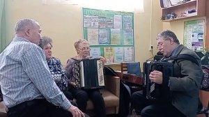 Вечерком за окном.