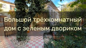 Большой трёхкомнатный дом с красивым двориком