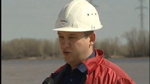 2009 05 15  Мегион  весеннее полноводье подготовка объектов ОАО СН- МНГ