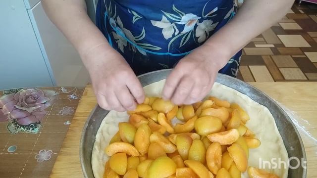 Татарский пирог с абрикосом. смотреть онлайн