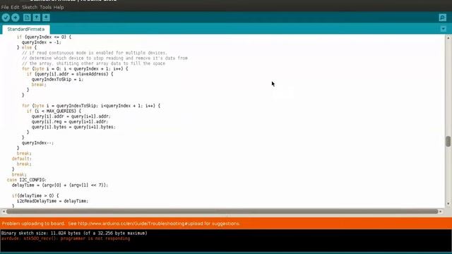 StandardFirmata Backtrack 5
