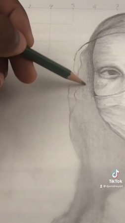 Draw Mona Lisa #sketch #drawing #art