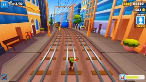 Subway Surfers #17   Обновление апреля: Буэнос Айрес! Софии на новых сёрф досках! На весь экран