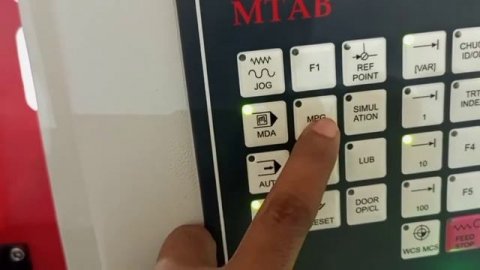 Automatic mode se Single block mode mein cnc programming. siemens 828D.