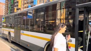 Автобус ЛиАЗ-5292.65-03 2024 следует по маршруту 367пш ”Пригородное ш. - м. Домодедовская”