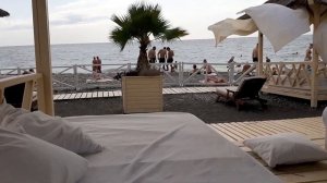 Попала на Бали!     Как изменился пляж Мандарин. Адлер 2023 Бархатный сезон.