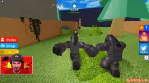 THE ROBLOX GORILLA IS FREAKY...