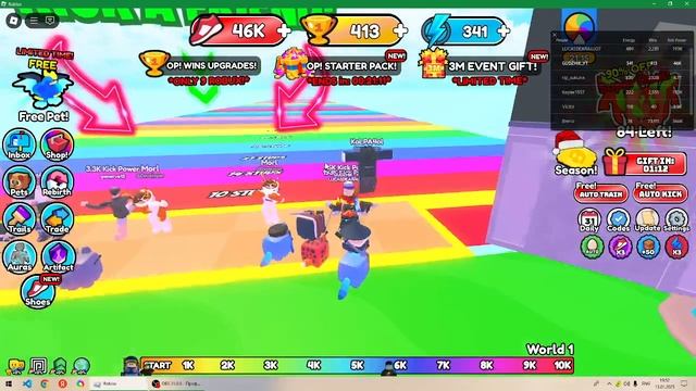 ПНУЛ ДРУГА НА ЛУНУ! СИМУЛЯТОР ПИНКА В РОБЛОКС!