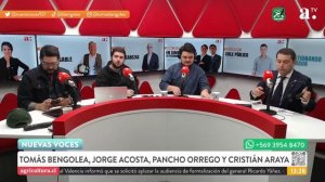 NUEVAS VOCES: JORGE ACOSTA - TOMAS BENGOLEA -  CRISTIÁN ARAYA  - PANCHO ORREGO