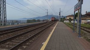 Электровоз 2ЭС4К Дончак с пассажирским частным поездом GrandTrain Симферополь - Адлер | РЖД