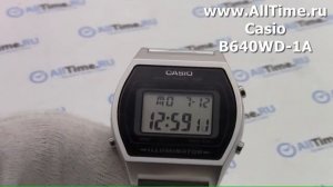 Обзор. Мужские наручные часы Casio B640WD-1A