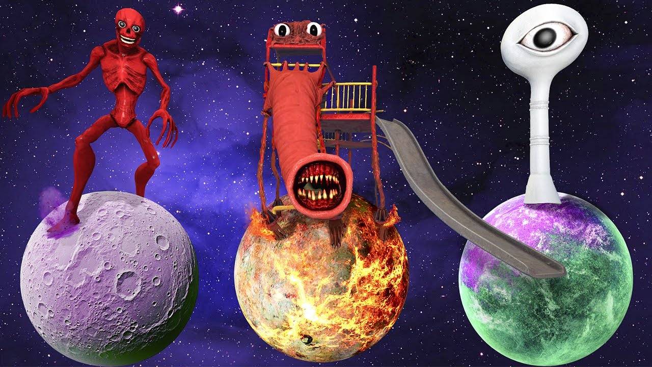 МЫ НАШЛИ ПЛАНЕТА ГОРКА ПОЖИРАТЕЛЬ ЖИВОЕ МЯСО ВИТА КАРНИС ВОДЯНАЯ ГЛАЗАСТАЯ БАШНЯ В Garry's Mod смотреть онлайн