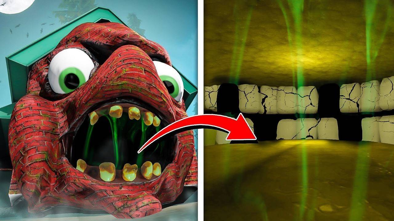 КАК ПОПАСТЬ ВНУТРЬ ЖИВОЙ ДОМ БАБКА В Garry's Mod смотреть онлайн