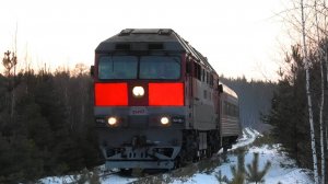 ТЭП70-0553 с туристическим поездом "Императорский маршрут" Екатеринбург-Пасс. - Алапаевск