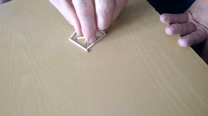 Четыре треугольника из шести спичек