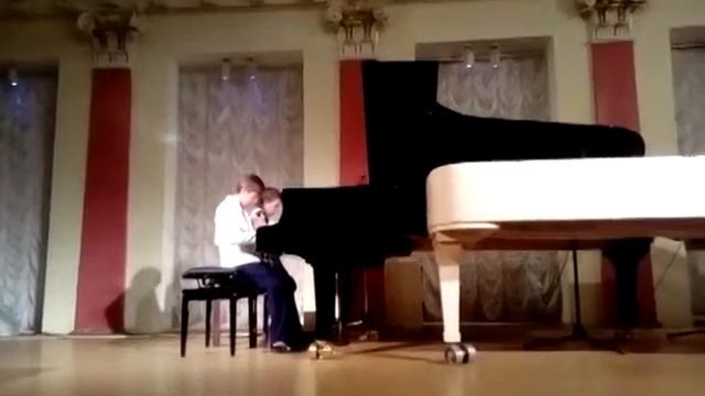 Выступление на Гала концерте.