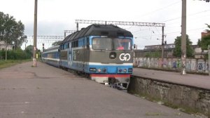 Тепловоз ТЭП70-0236 на ст. Таллин-Балти / TEP70-0236 at Tallinn main station