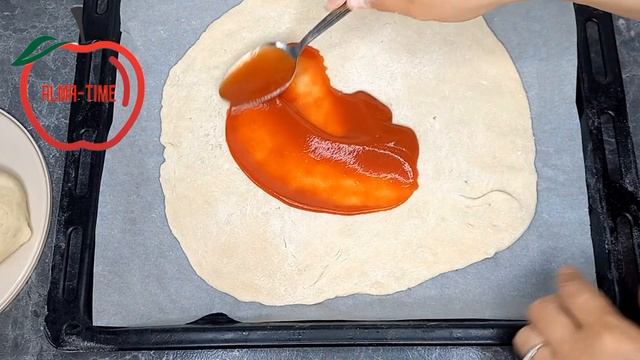 ЛУЧШЕЕ ТЕСТО ДЛЯ ПИЦЦЫ ⭐️ Лёгкий рецепт вкусной пиццы. Вы больше не будете покупать пиццу. #пицца смотреть онлайн