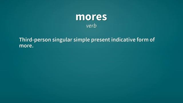 Mores | Definition of mores 📖 📖 📖 📖 смотреть онлайн
