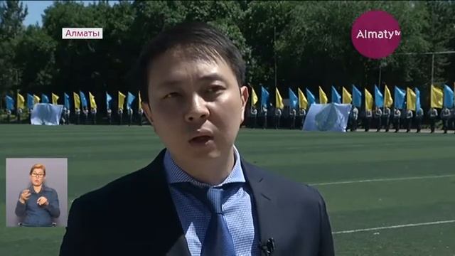 Мемлекеттік рәміздерінің 25 жылдығына орай Алматының аудандарында іс-шаралар болды (02.06.17) смотреть онлайн