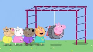 🐽 Свинка Пеппа   На площадке