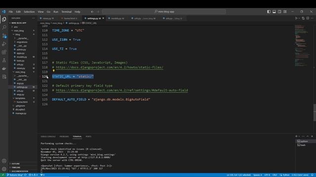 How to setup django templates | Django 4 Blog Tutorial for Beginners #5 смотреть онлайн