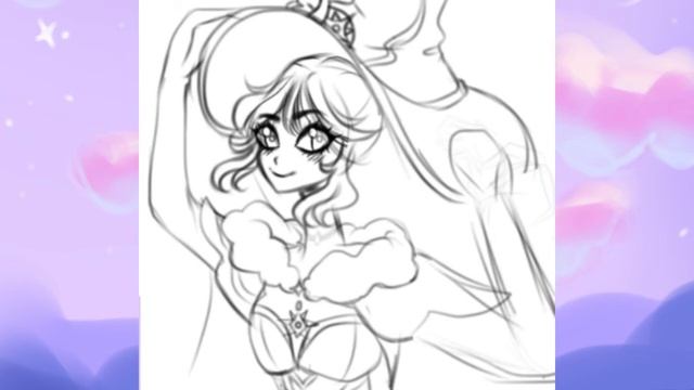 Mona Speedpaint/ GENSHIN IMPACT/ ibisPaintX смотреть онлайн