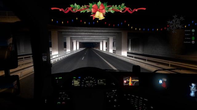 Euro Truck Simulator 2 - Horda Trans Hordában / Winter Mod / Simulation смотреть онлайн