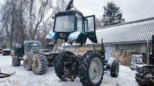 Строим самый быстрый трактор Беларус! Снимаем кабину и мотор