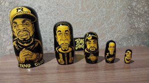 Wu-Tang Clan матрёшка / Rap Shop