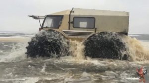 Уникальный российский вездеход «Шерп»