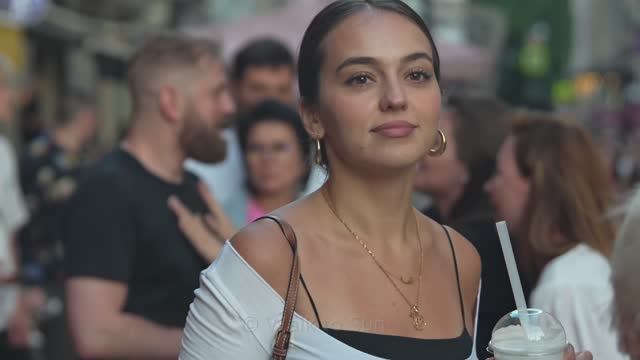 4K. Awesome Girls And People Of Russia! Life In Moscow 2024.