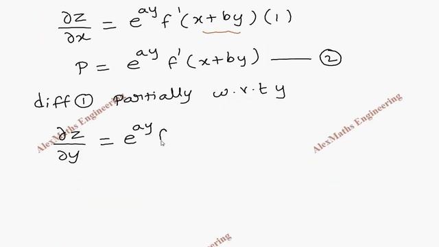 Eliminating Arbitrary Function | Problem 4 | Formation of  PARTIAL DIFFERENTIAL EQUATIONS смотреть онлайн